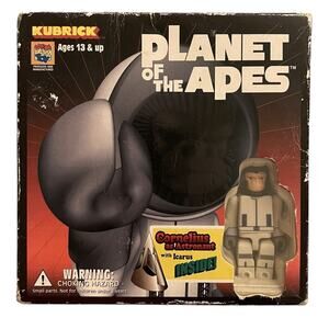 Kubrick Planet of the Apes Cornelius Astronaut with Icarus Set Medicom Toy NEW